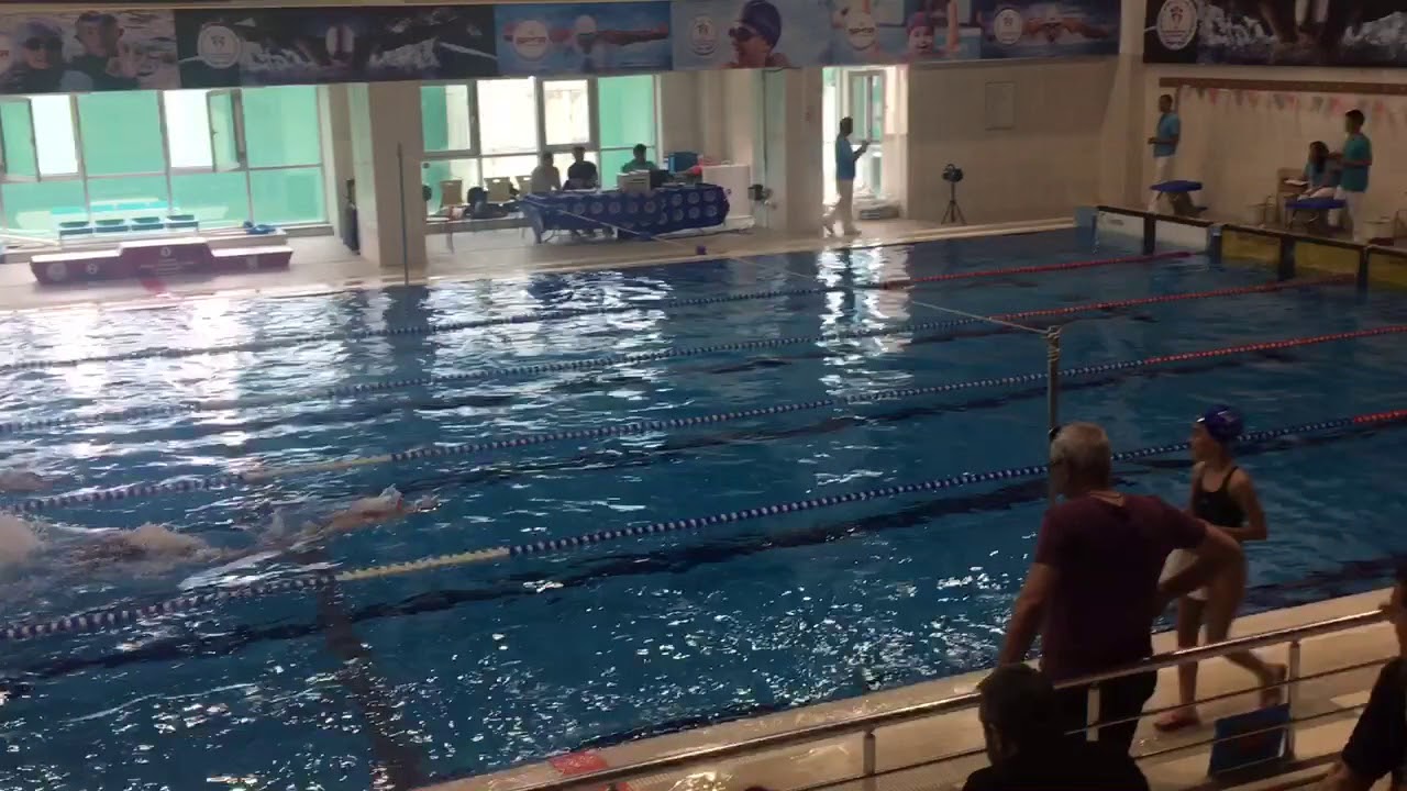 26-05-2018 İstanbul burhan felek mono palet 10-11 yaş bayanlar y&uuml;zme yarışması