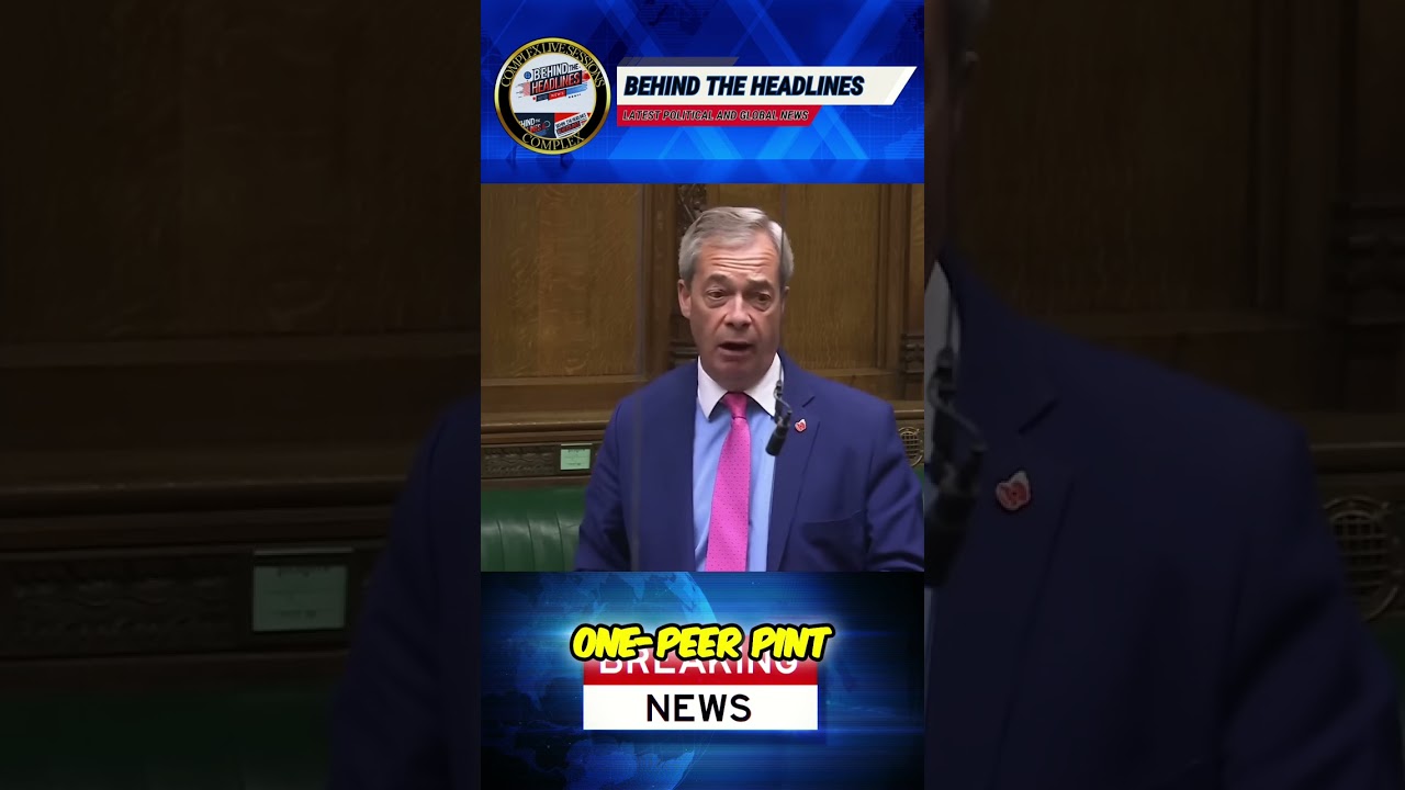 Nigel Farage Mocks Reeves Clever Wording in the Budget