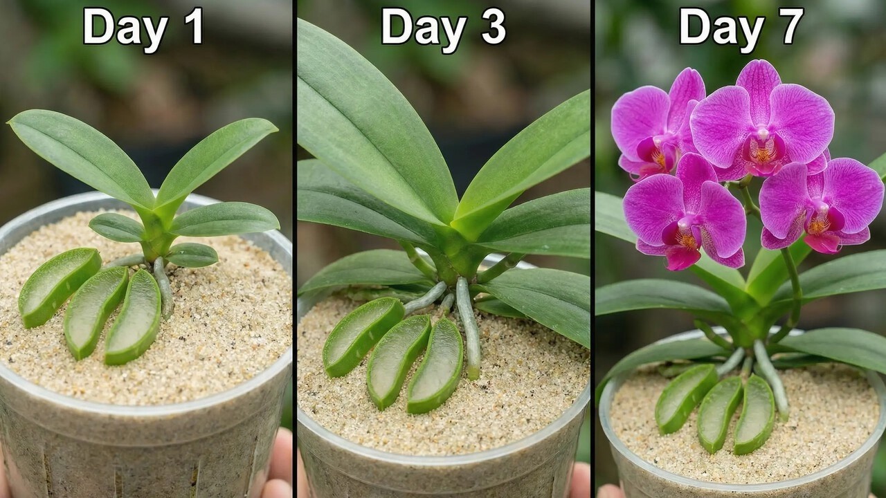 I Tried This 1 Weird Trick and My Orchid Bloomed in 7 Days!