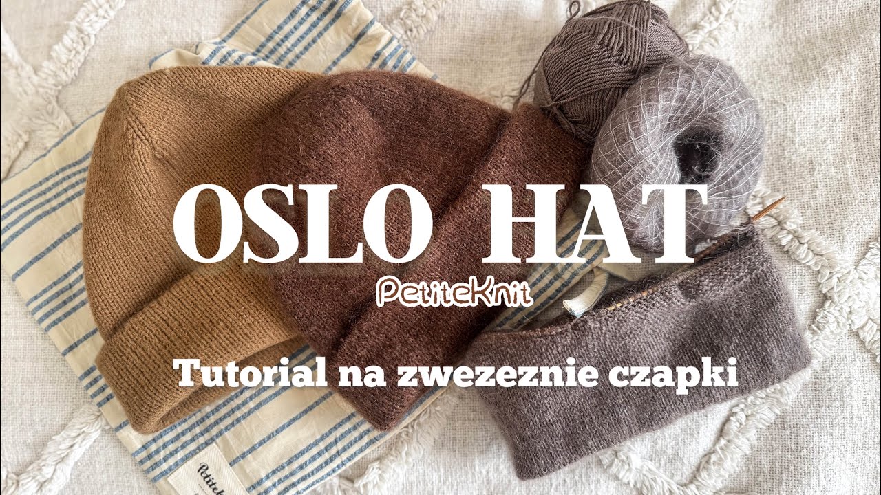 Tutorial na zwężenia w Oslo Hat- DECREASES- od PetiteKnit