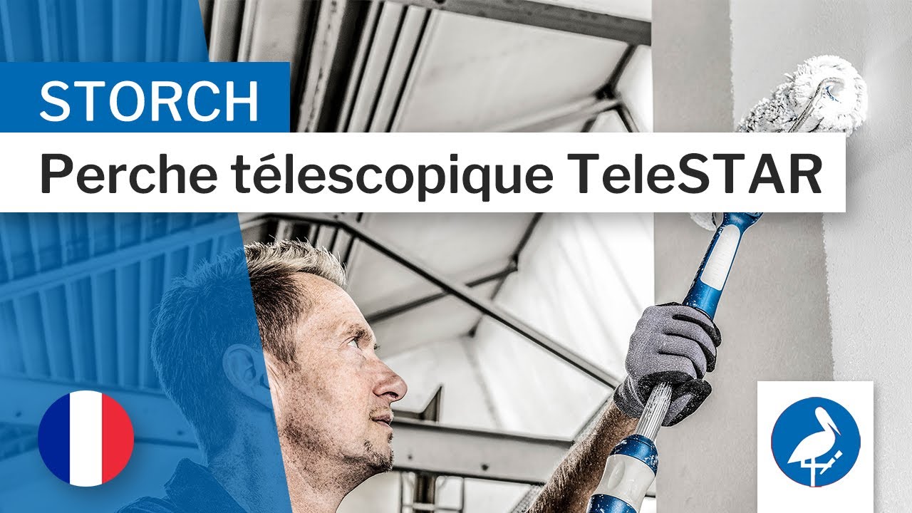 Perche t&eacute;lescopique STORCH TeleSTAR: la solution pratique pour les espaces exigus [FR]