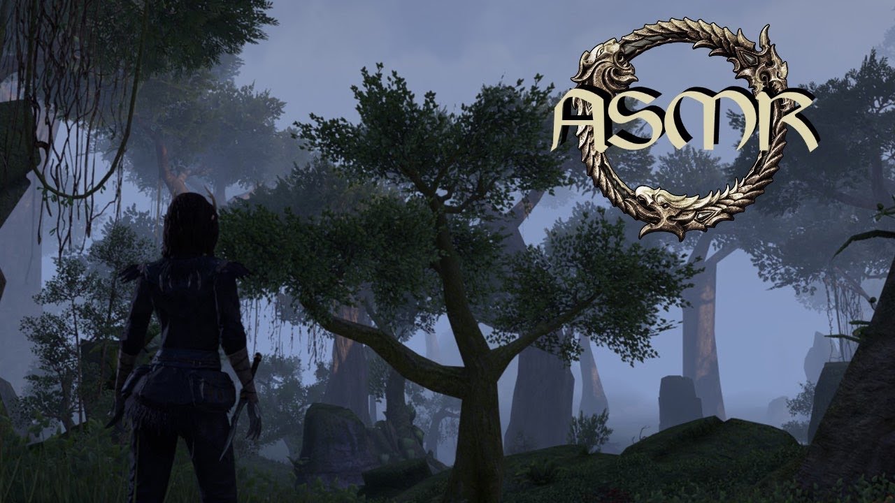 ASMR 🌿 Relaxing Grahtwood Exploration 🌿 Elder Scrolls Online