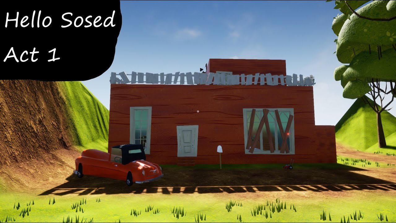 Hello Neighbor Mod Kit mod Hello Sosed Act 1