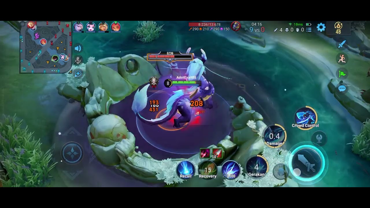 Hero Lam HOK ngerii abisss💀damage nya gaada obat. 