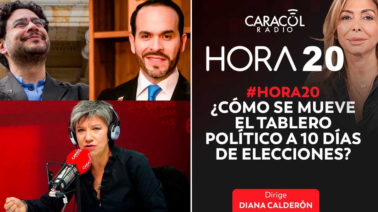 #Hora20 | ¿Cómo se mueve el tablero político a 10 días de elecciones?