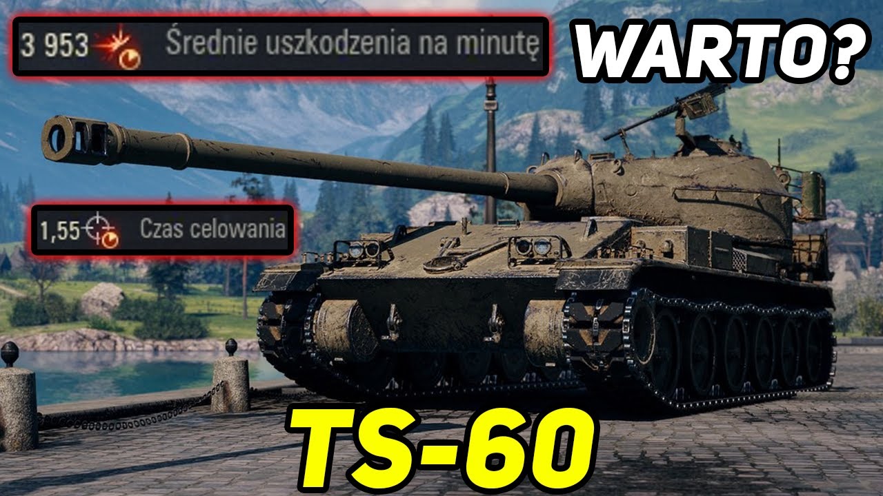 Nowy czołg, niesamowity DPM - TS-60