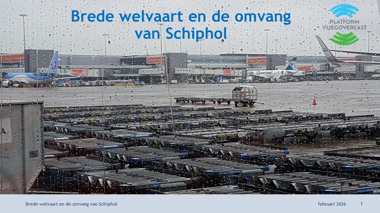 42. Brede welvaart en de omvang van Schiphol