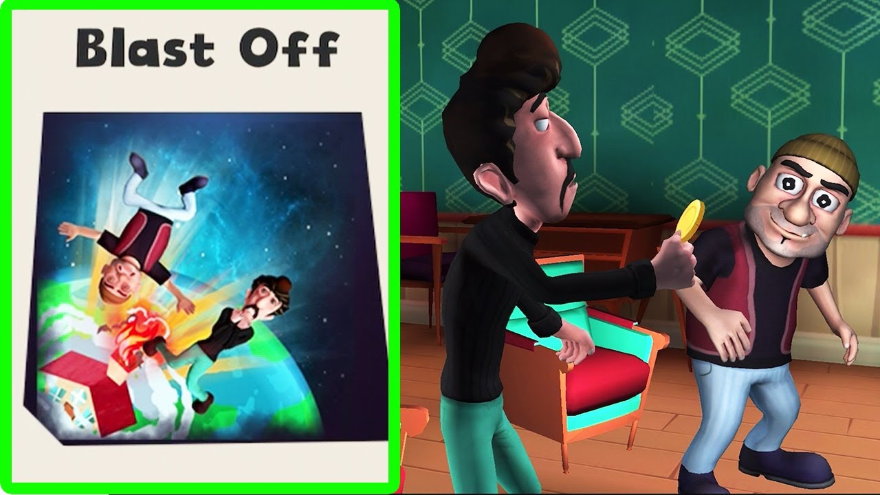 Scary Robber Home Clash — Взлет — Видео с прохождением игры (iOS Android)