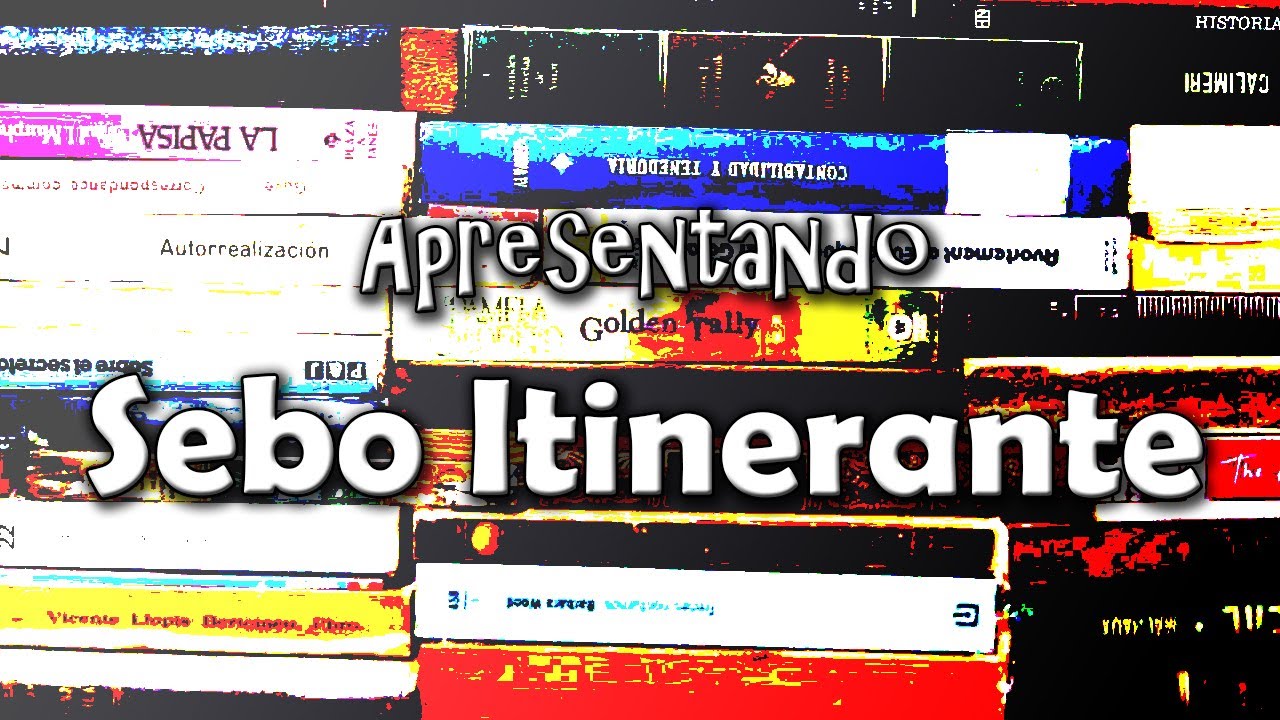 Apresentando Sebo Itinerante Para quem ainda N&atilde;o Conhece