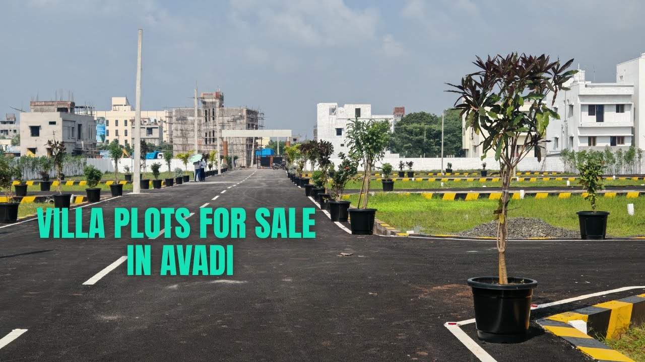 Premium Villa plots for sale in Avadi 