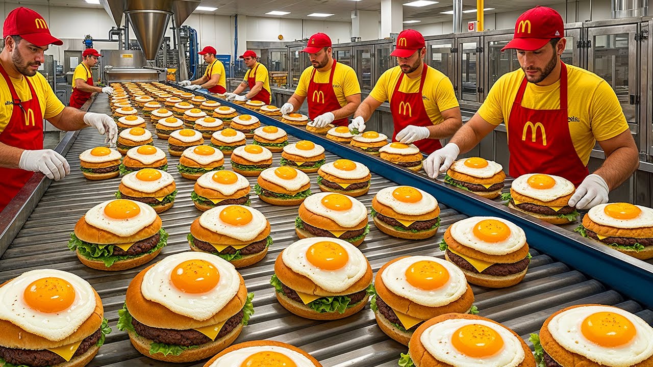 How It’s Made: McDonald’s Egg McMuffin, Hot Dog, Frosty Dessert