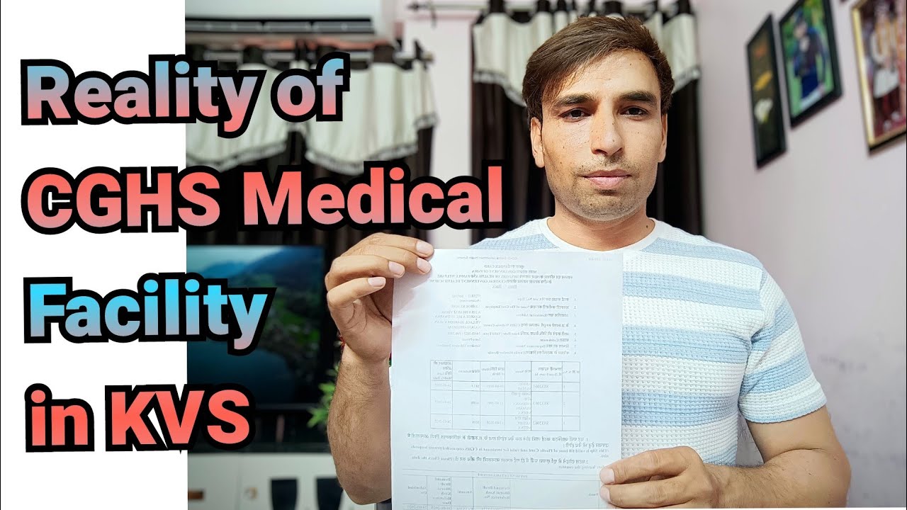 KVS Medical Facilities, CGHS card for KVS Employees.