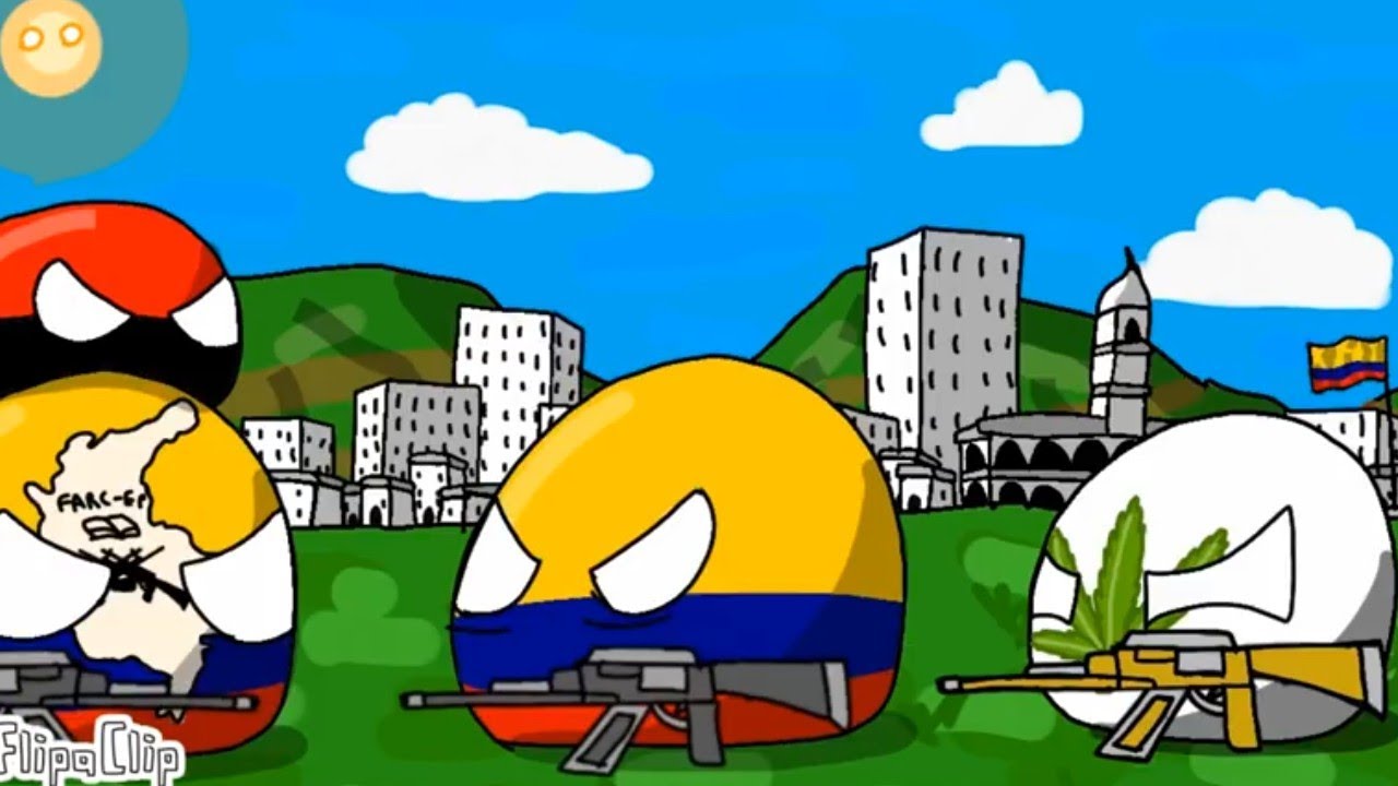 historia colombia countryballs