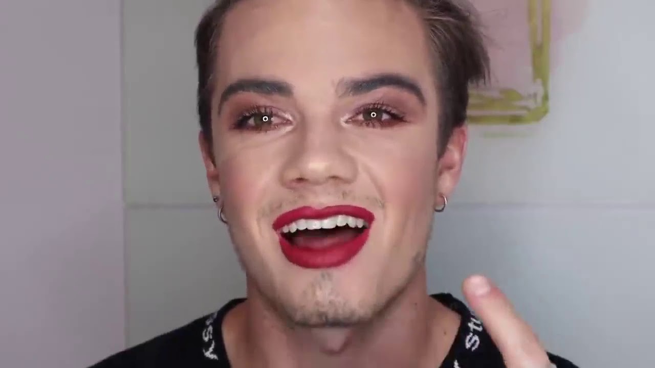 Jordan Beau! i let my girlfriend do my makeup...