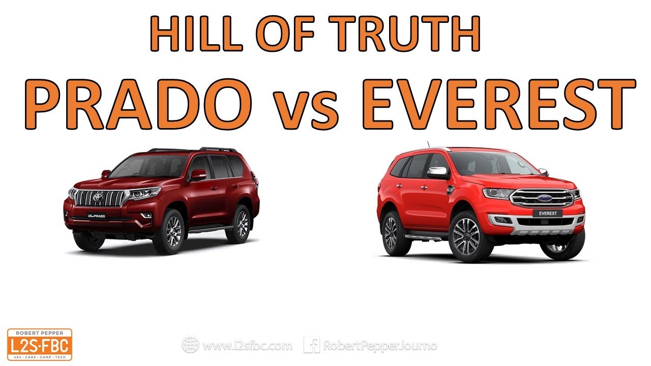 Hill of Truth - Ford Everest vs Toyota Prado