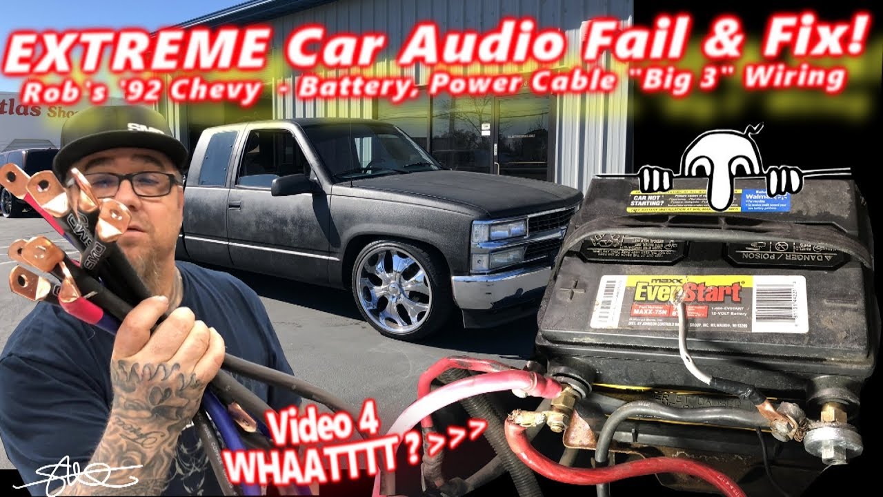Extreme Car Audio FAIL & Fix - 