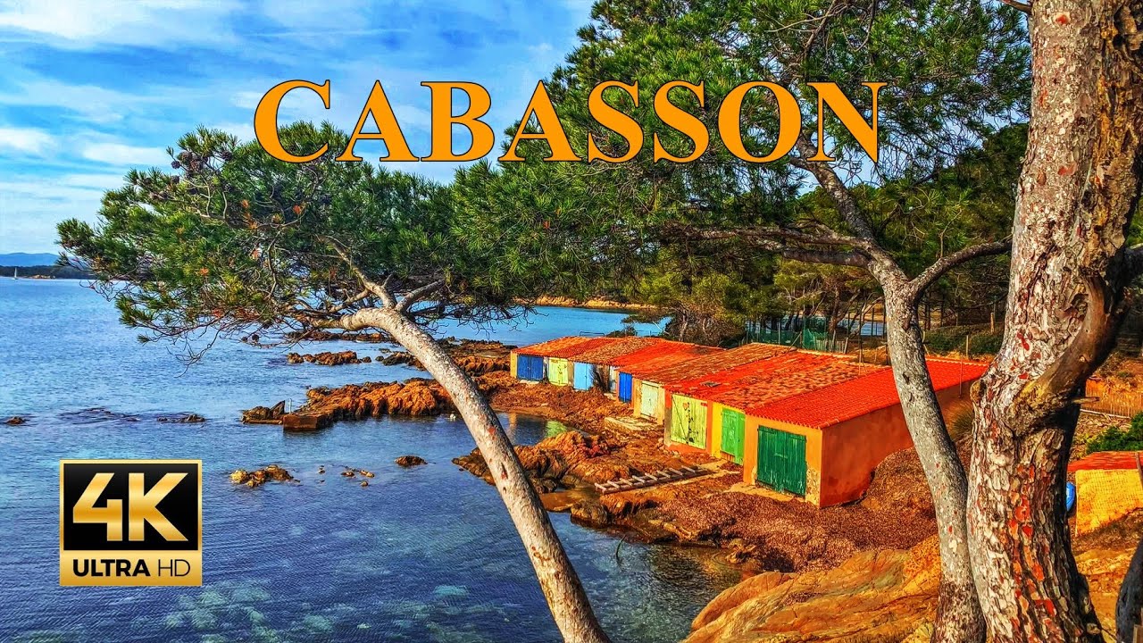 PLAGE DE CABASSON🌞Balade sur la plage et musique Zen [4K]