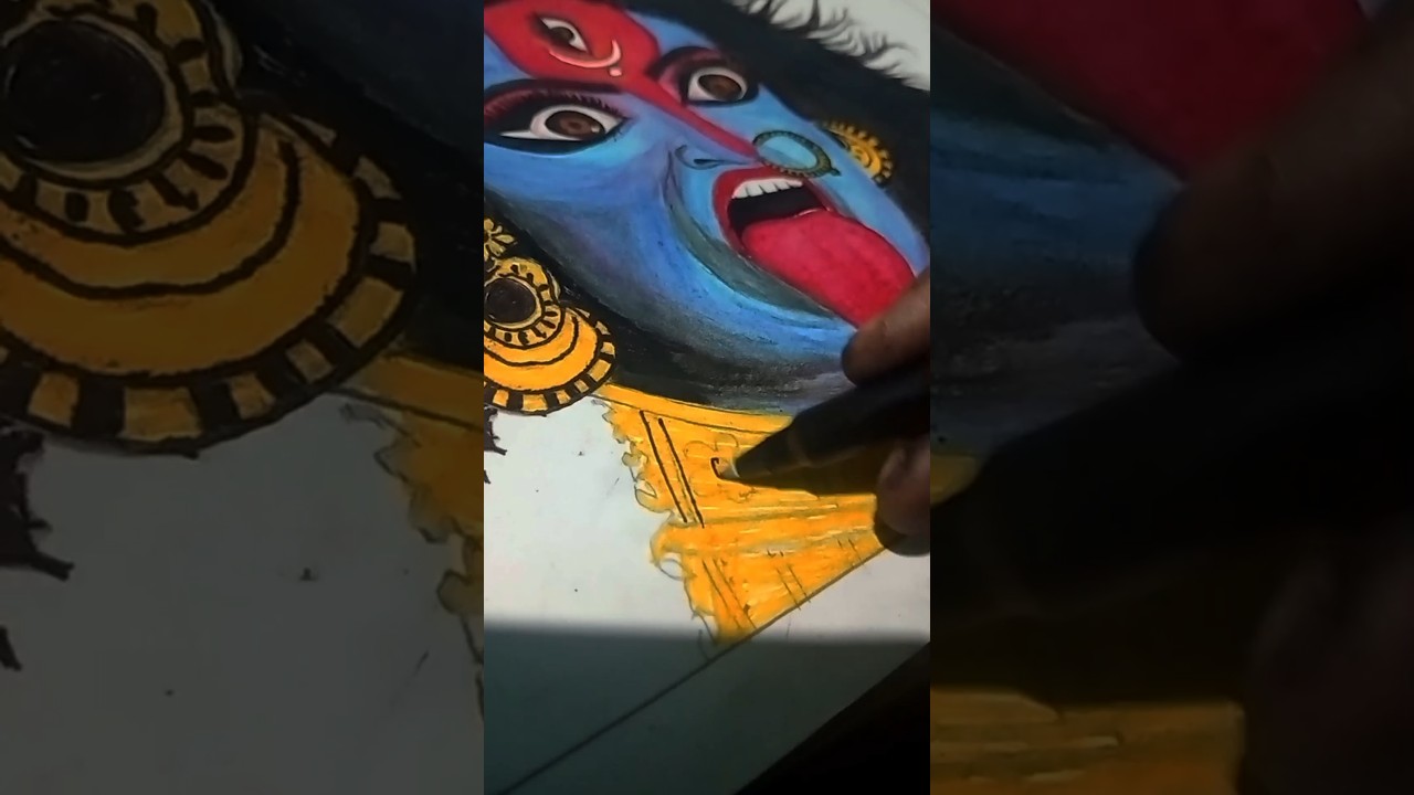 just onnu varachunokkiyata ishttamayoo... ✨🪷😍#shorts #virelvideo #drawing #Adhithya Adhi