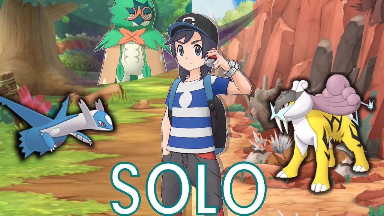1/5 EX Mix Elio & Decidueye solo Latios and Raikou - Pokémon Masters EX
