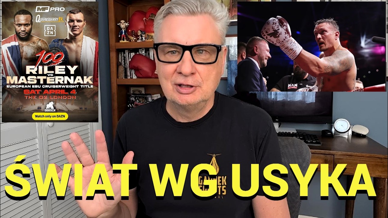 🚨SZALEŃSTWA IBF CIĄG DALSZY: MASTER W DÓŁ, MASTER W GÓRĘ: POLAK TESTEREM?! BOKS WG USYKA: JA RZĄDZĘ