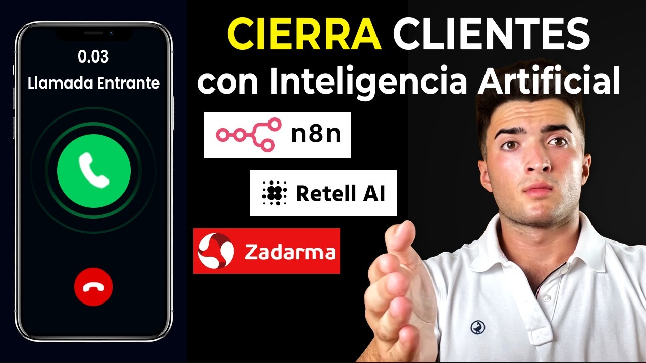 Este Agente de Voz IA Llama a Leads y los Cierra Automáticamente
