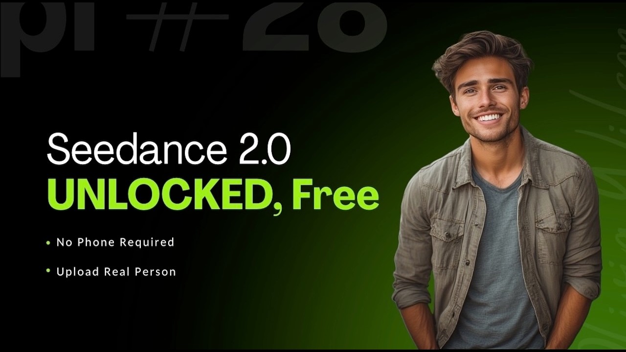 Seedance 2.0 Free Access &ndash; Real Person Videos, No Phone Verification
