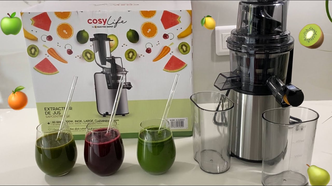 EXTRACTEUR DE JUS 🍊/ ELECTRO DEPOT COSY life