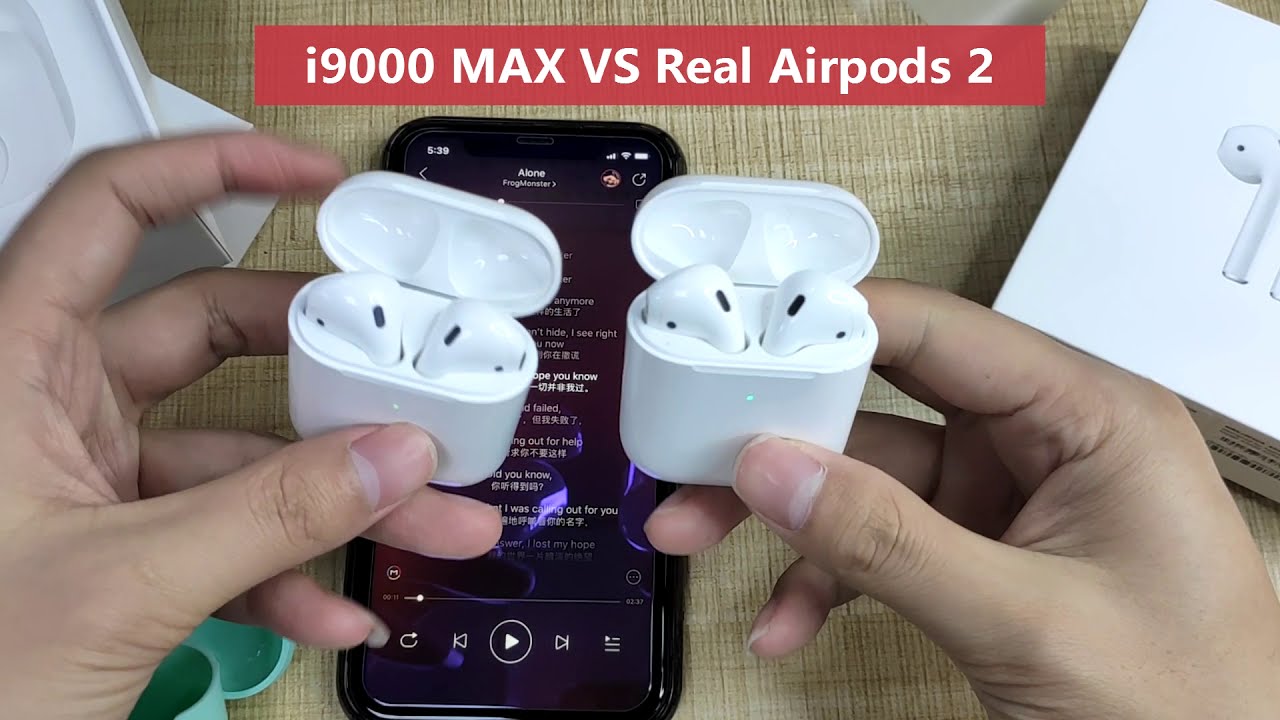 2020 newest i9000 max pk airpods 2 airpods pro i9000 i90000 max pro only $18 !