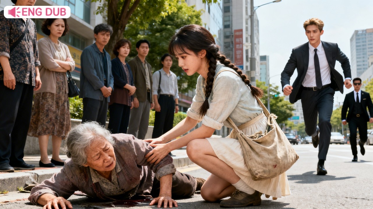 An Old Lady Fainted, Ignored By All. Only A Poor Girl Saved Her—Unaware She The Ceo’S Mother!