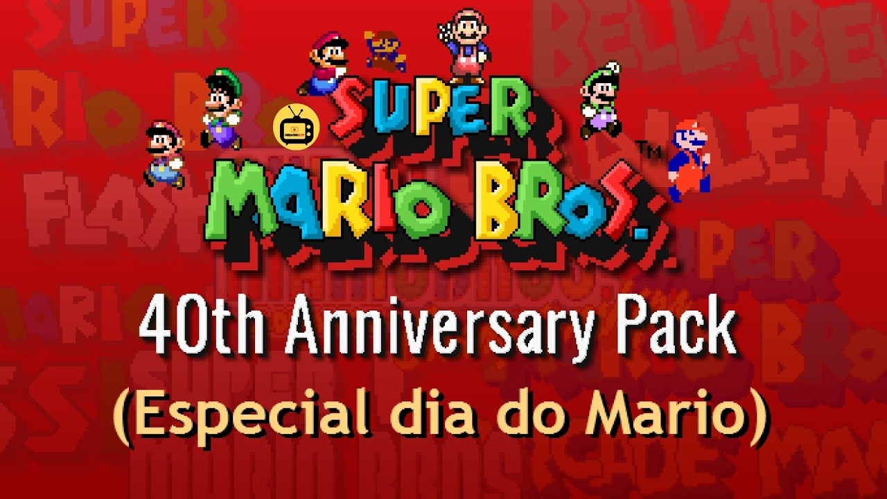 Super Mario Bros 40th Anniversary Pack ao vivo! (update exclusivo de 2026)