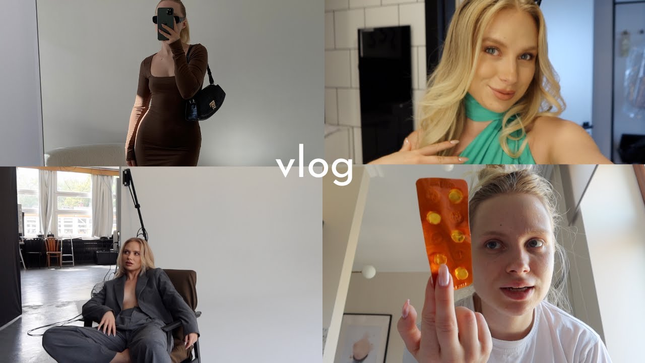 vlog♡ zostałam modelką, haul skims & kazar, szybki sposób na opryszczkę