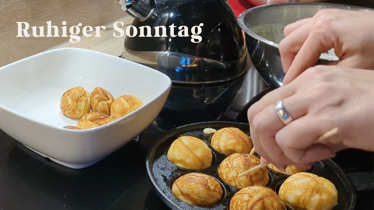 Granola selbst machen · Æbleskiver backen · Tomaten vorziehen | Ruhiger Sonntag