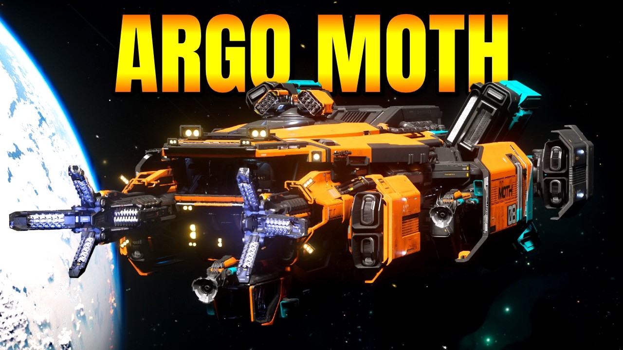 Star Citizen 4.6: Argo Moth Ship Tour & First Look!