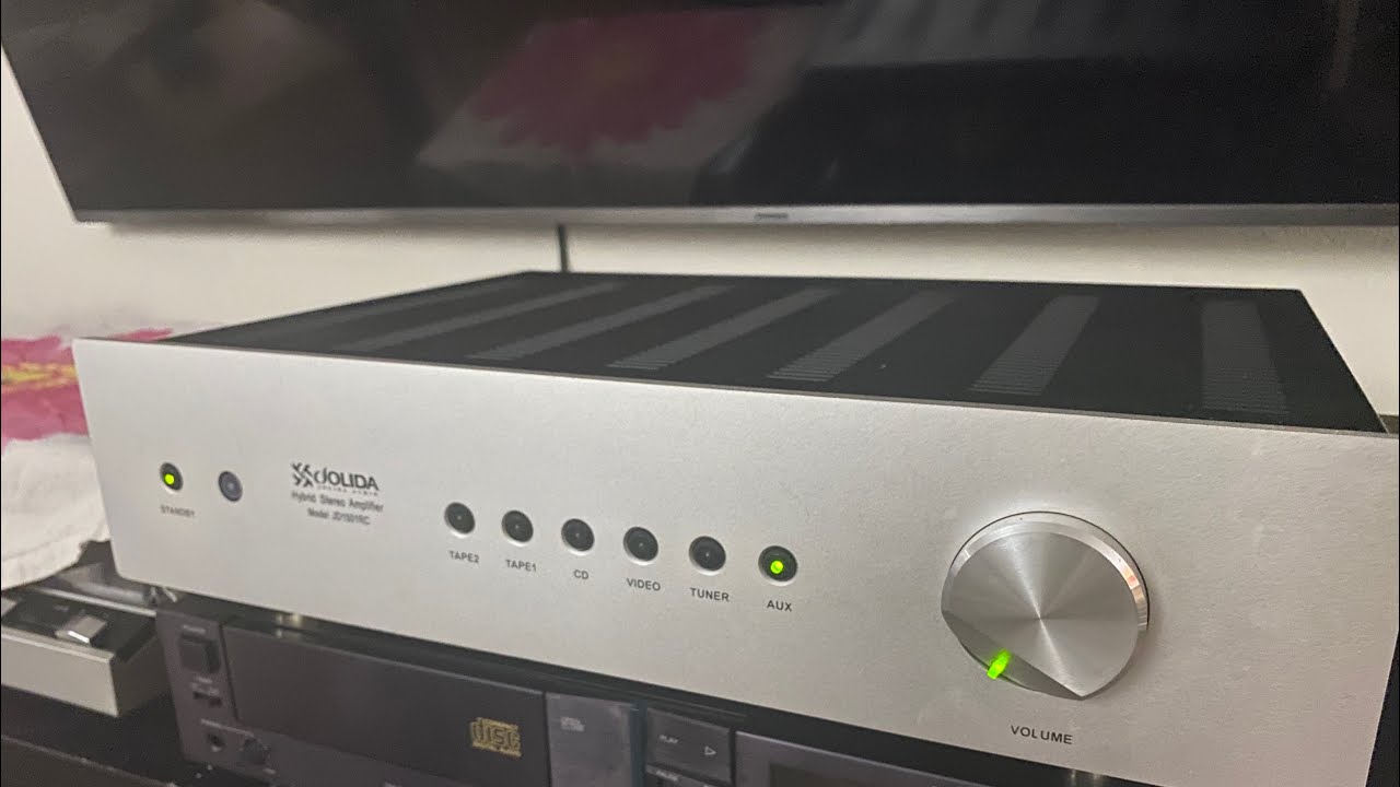 Jolida JD 1501 RC Hybrid Stereo Amplifier #jolida #tubeamp #tubeamplifier #tubeaudio #stereo