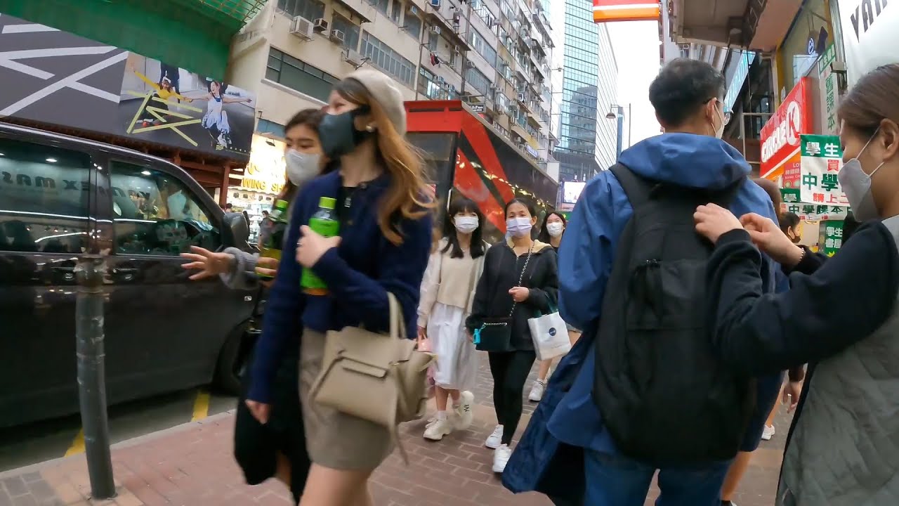 Walking Around the Busiest District in Hong Kong MONGKOK 4K Walking Tour🇭🇰