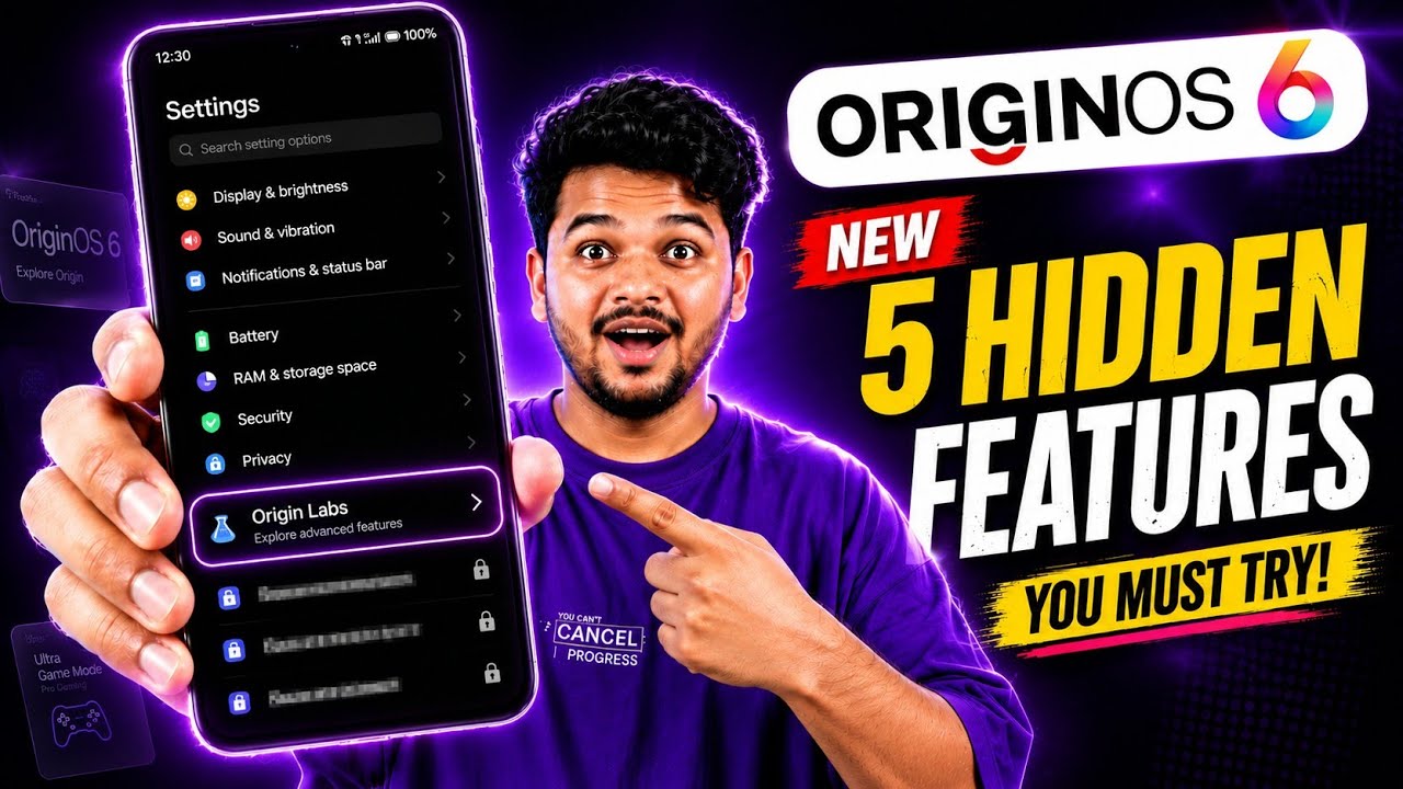 OriginOS 6 New Update &ndash; 5 Hidden Features You Must Try! 🔥