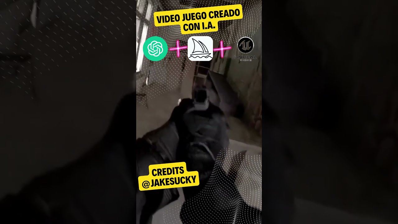 🔥 Most Realistic Video Game of All Time by @JakeSucky with ChatGPT + MidJourney + Unreal Engine 5