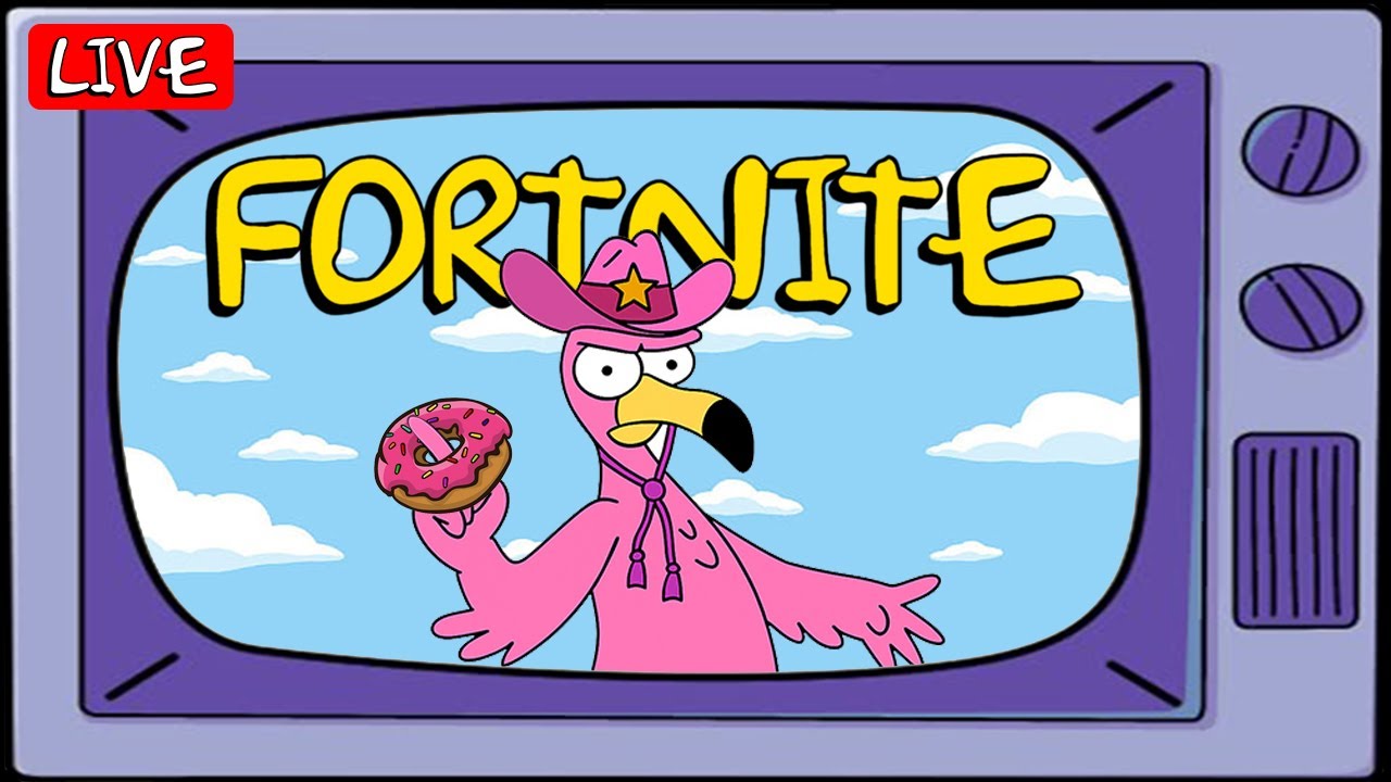 🔴 LIVE  - NEW FORTNITE SIMPSONS SEASON