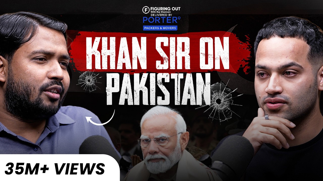 Khan Sir Podcast: India vs China, Pakistan, Bihar’s Reality & Geopolitics | FO343 Raj Shamani