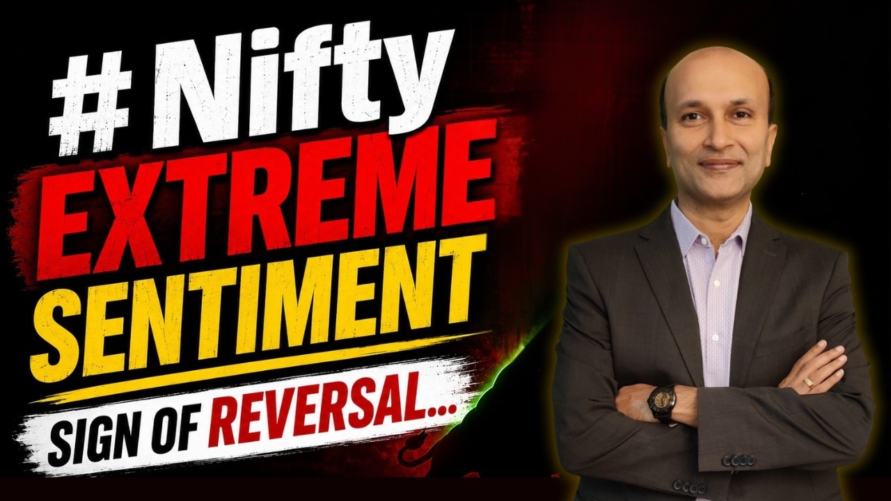 #Nifty Extreme Sentiment! Sign of Reversal...