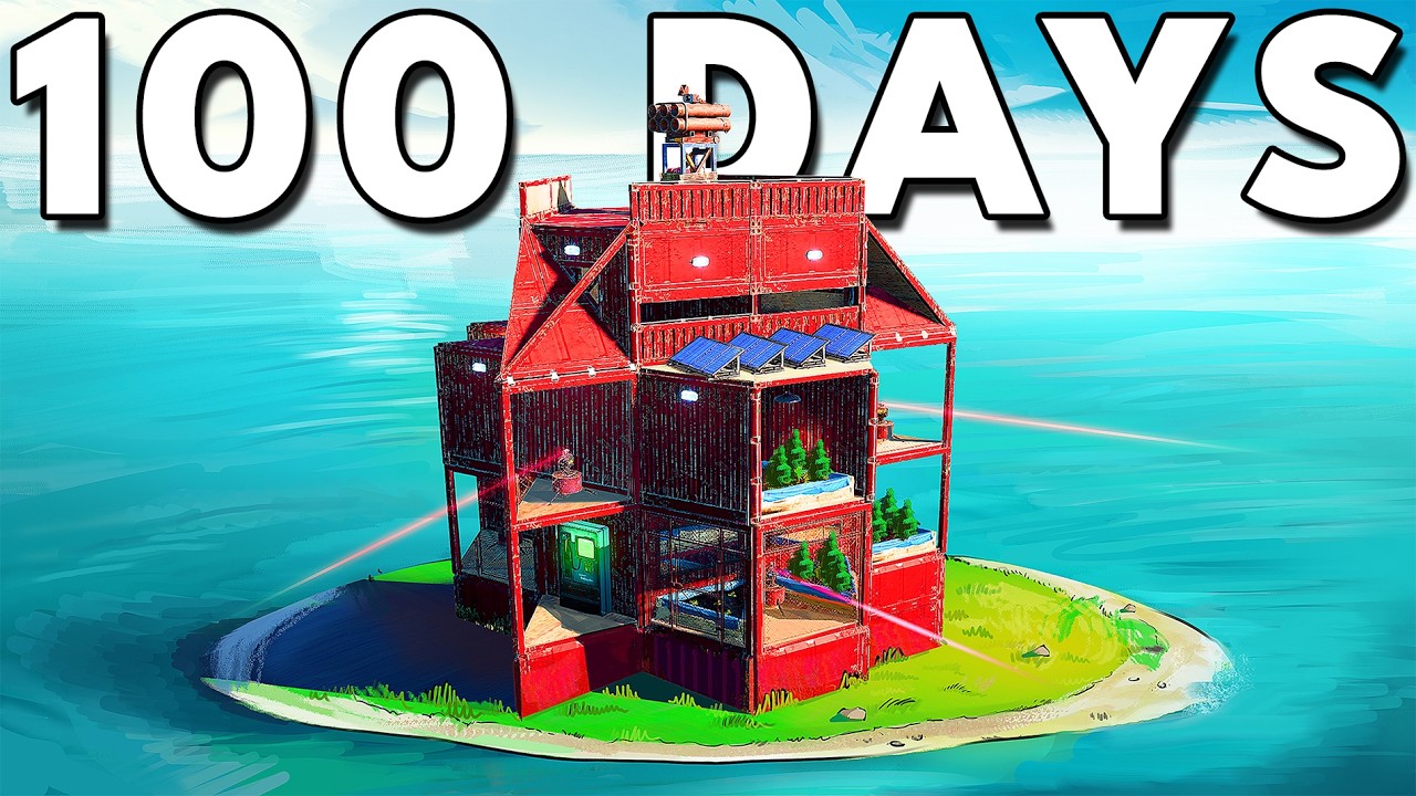 I Survived 100 Days Solo on an Island