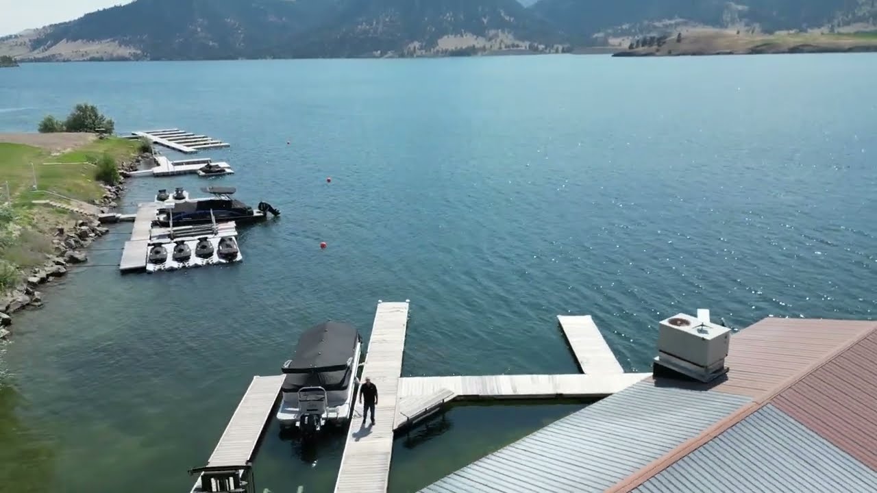 The Boat Loft At Holter Lake | Wet Slips In Action The Best Way To Hit The Water!