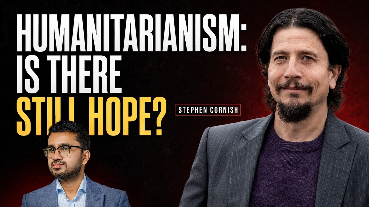 Finding Hope in Humanitarian Action with Stephen Cornish | 10-Minute Talks with Harshadeva