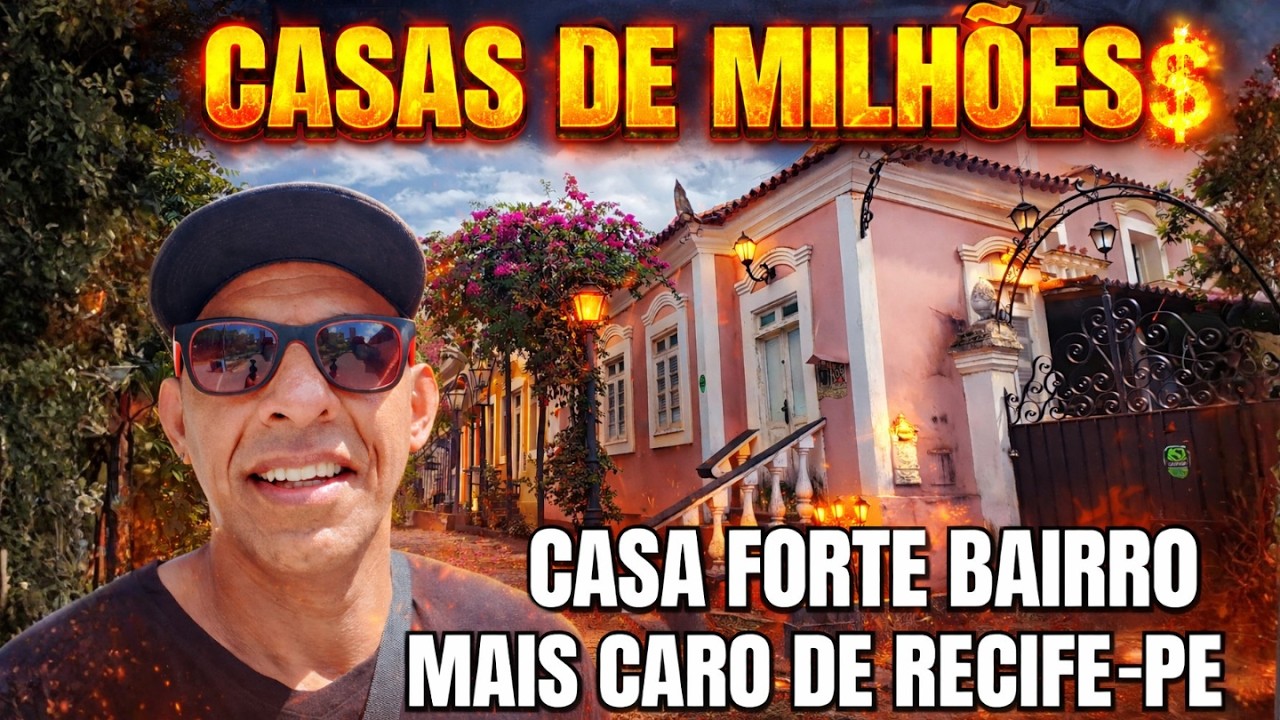 O Lugar Onde Moram os Milionários de Recife, Casa Furte. #pernambuco
