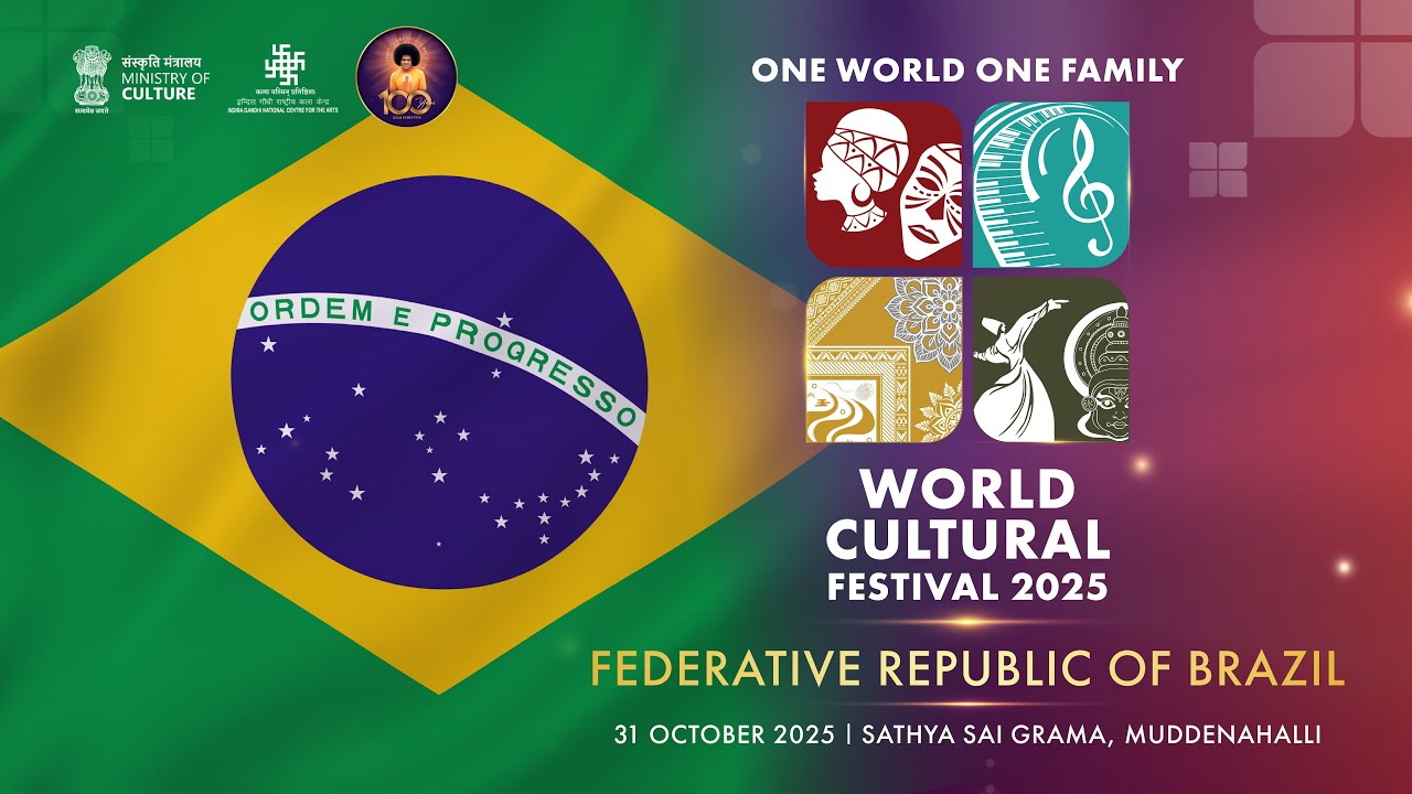 One World One Family World Cultural Festival : Day 77 | Brazil | Live | 31 October 2025