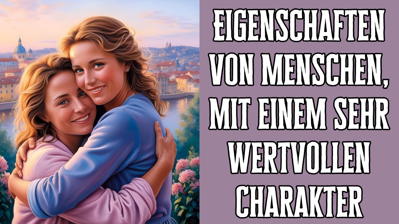 Einzigartige Eigenschaften von Menschen, die einen sehr wertvollen Charakter haben!