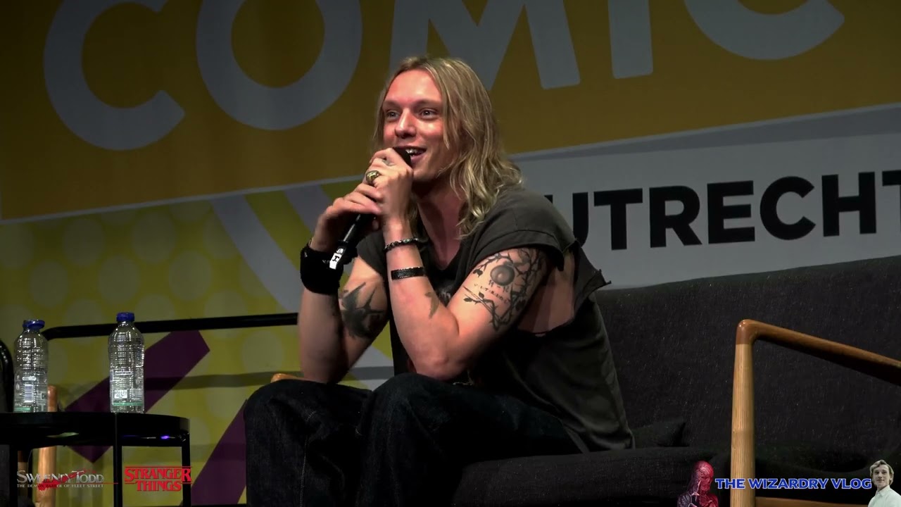 Jamie Campbell Bower Q&A Session | Heroes Dutch Comic Con | 21-06-2026 (Stranger Things)
