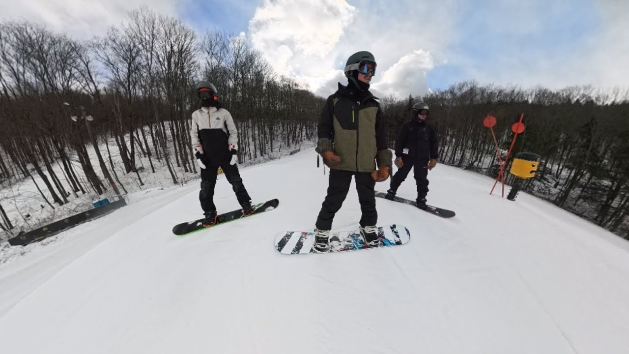 Snowboarding at Greek Peak #2