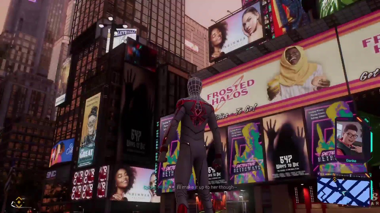 Spider-Man 2 cinematic visual