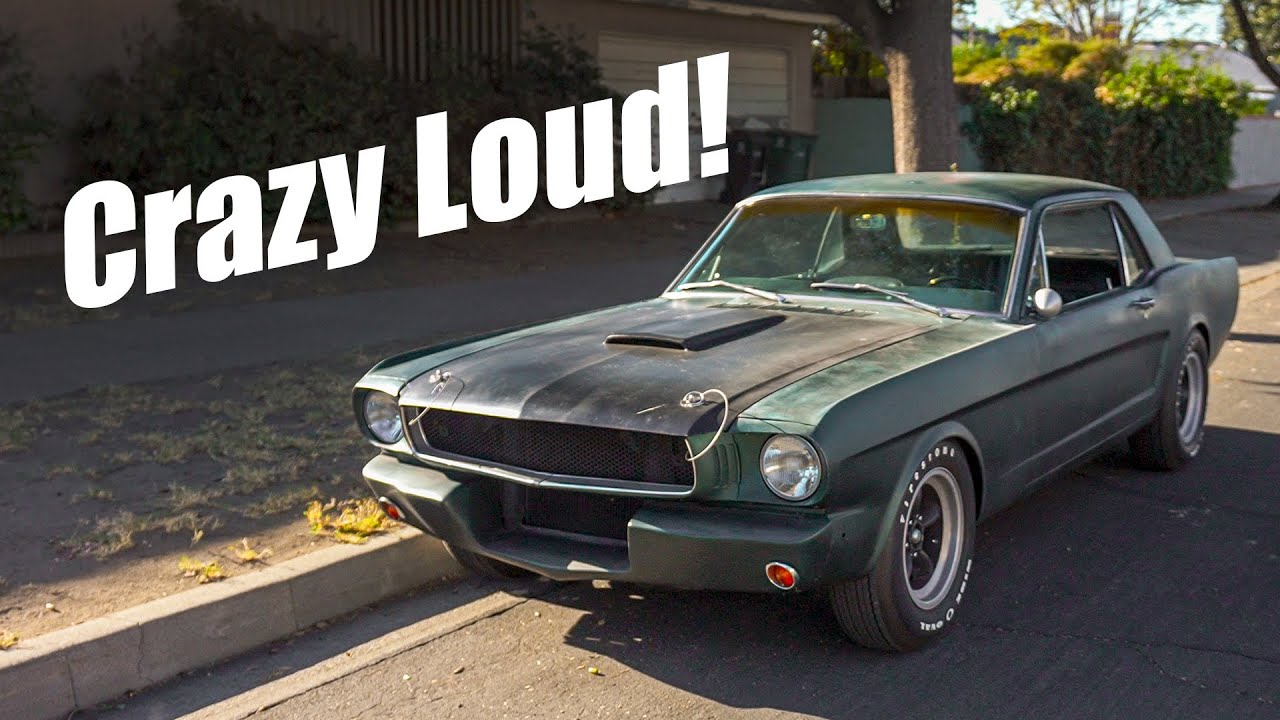 Лучшая звучащая выхлопная система для классического Mustang!